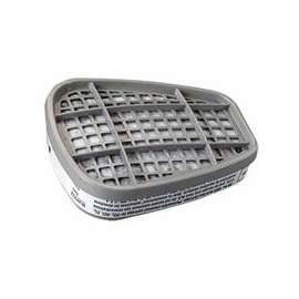 6000 Series Gas /Vapor Cartridges, Acid Gases, P100, White