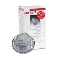 R95 Particulate Respirators, Half Facepiece, w/carbon layer, Oil/non-oil
