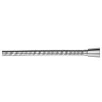 DELTA Universal Showering Series 75020 Extendable Hose, 1/2 in Connection, IPS, 11-3/4 in L Hose, Metal, Chrome Plated