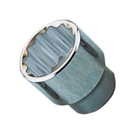 Vulcan MT-SM6046 Drive Socket, 46 mm Socket, 3/4 in Drive, 12-Point, Chrome Vanadium Steel, Chrome