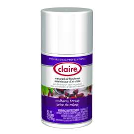 Metered Air Freshener, Mulberry Scent, 7 oz Aerosol Spray, 12/Carton
