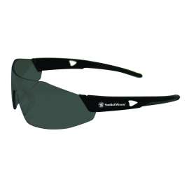 44 Magnum Safety Glasses, Black Frame, Black Lens, 12/Box