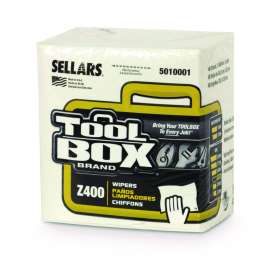 Z400 Quarterfold Wipers, 1-Ply, 11.87 x 13, White, 12/Carton