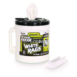 Z300 Wipers Big Grip Dispenser, 1-Ply, 10 x 12, White, 2/Carton