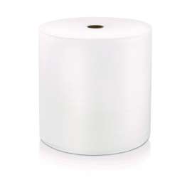 Hard Wound Roll Towel, 1-Ply, 7" x 1,200 ft, White, 6 Rolls/Carton