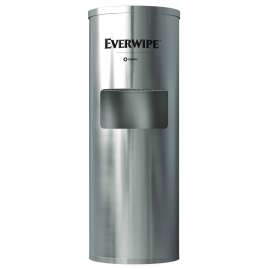 Stainless Steel Wet Wipe Stand, 15 x 15 x 37.25, Stainless Steel