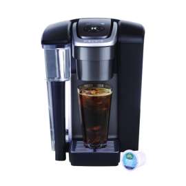 K1550 Single-Serve K-Cup Brewing System, with Brew Over Ice, Black