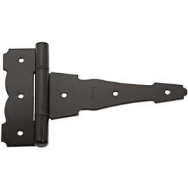 6" BLK Orn Rev T-Hinge