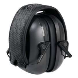 VeriShield 100 Series Passive Earmuffs, VS110F, 24 NRR, Black