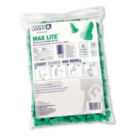 Earplug Dispenser Refills, Bag, Green, Max Lite