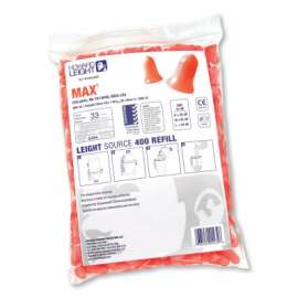 Earplug Dispenser Refills, Bag, Coral, MAX