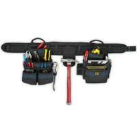 CLC Tool Works Series 2605 Tool Belt, 29 to 46 in Waist, Ballistic Poly Fabric, 20-Pocket