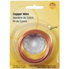 25' 18GA COP Wire