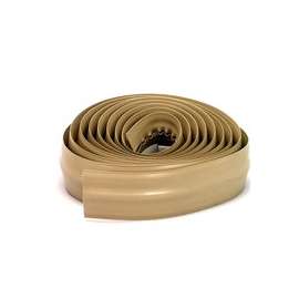 Wiremold CDI-15 Cord Protector, 15 ft L, 2-1/2 in W, Rubber, Ivory
