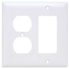 WHT 2G Decor/DPLX Plate