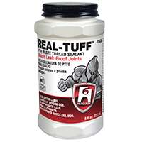 Oatey REAL TUFF 15620 Thread Sealant, 8 oz Can, Paste, White