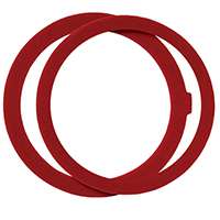 Korky 435BP Valve Seal Kit, Chlorazone Rubber, Red