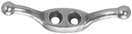 6" NI Plated Rope Cleat