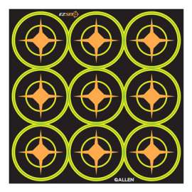 12PK 2" BLK Aiming Dot
