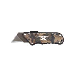 Olympia Tools 33-130 Utility Knife, 1.18 in L Blade, 4.06 in W Blade, Ergonomic Handle