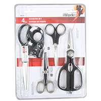 iWORK 88-234 Scissor Set, Stainless Steel Blade