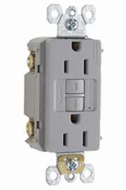 15A GRY Self Test GFCI