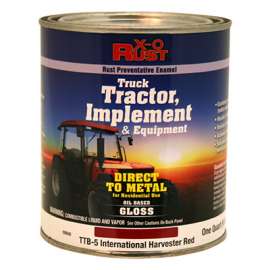 TTB QT Harv RED Enamel
