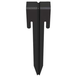 3PK 10.5" BLK Edg Stake