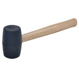 16OZ BLK Rubber Mallet