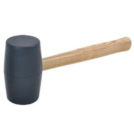 32OZ BLK Rubber Mallet