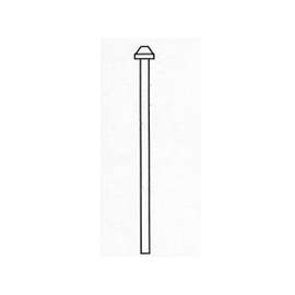 Plumb Pak PP70-6 Toilet Supply Tube, 3/8 in Inlet, Compression Inlet, Polybutylene Tubing, 20 in L