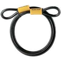 Master Lock 78DPF Looped End Cable, Steel Shackle
