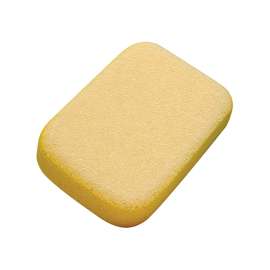 M-D 49156 Double-Textured Scrubbing Sponge, 7 in L, 5 in W, Yellow