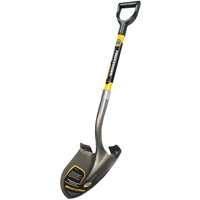 Vulcan 34542 PRY-F Shovel, Steel Blade, Fiberglass Handle, D-Shaped Handle, 29 in L Handle