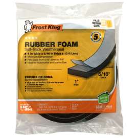 1"x5/16"x10' BLK Tape