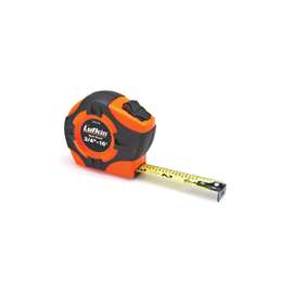 Crescent Lufkin Quikread Series PQR1316N Tape Measure, 16 ft L Blade, 3/4 in W Blade, Steel Blade, ABS/Rubber Case