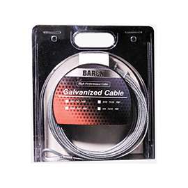 CABLE GALV PRECUT 7X19 1/4 100