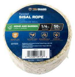 1/4x50AT Sisal Rope