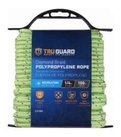 1/4x100 Lime Ref Rope
