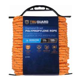 1/4x100 ORG Refl Rope