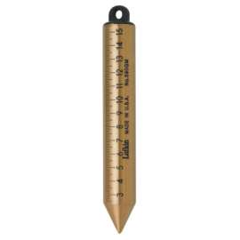 Inage Oil Gauging Plumb Bobs, 20 oz, Brass, English/Metric
