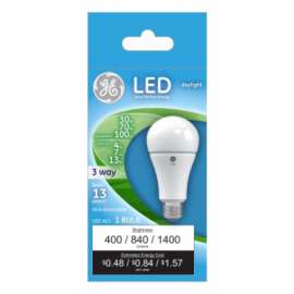 GE 4/7/13W Day A21 Bulb