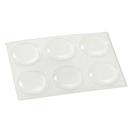 TG 6PK 3/4" CLR Bumpers