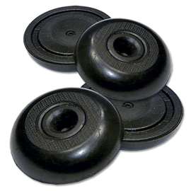 TG 4PK 1-1/8" BLK Pads