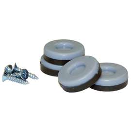 TG 1"GRY Sliders/Screws