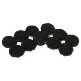 TG 24PK 3/4" BLK Pads