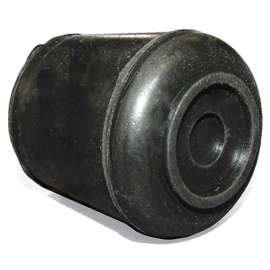 TG 4PK 5/8"BLK Rubb Tip