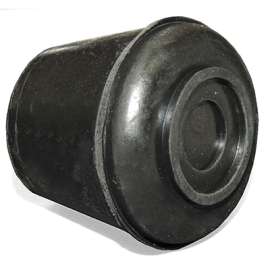 TG 4PK 3/4"BLK Rubb Tip