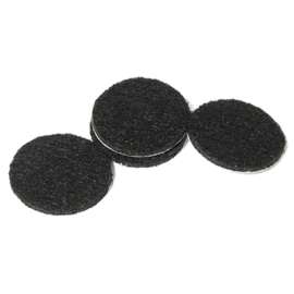 TG 24PK 1.5"BLK RND Pad