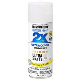 PT2X 12OZ WHT Mat Paint